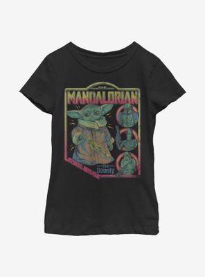 Star Wars The Mandalorian Child Poster Youth Girls T-Shirt