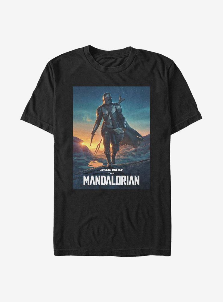 Star Wars The Mandalorian Poster Season Two T-Shirt