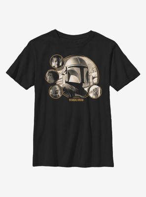 Star Wars The Mandalorian Mandomon Epi Mando Youth T-Shirt