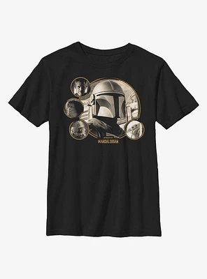Star Wars The Mandalorian Mandomon Epi Mando Youth T-Shirt
