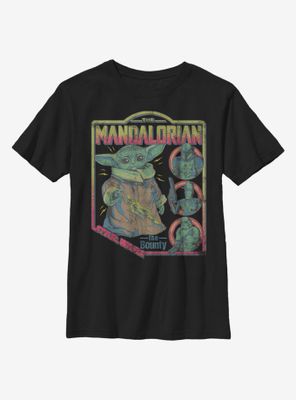 Star Wars The Mandalorian Child Poster Youth T-Shirt
