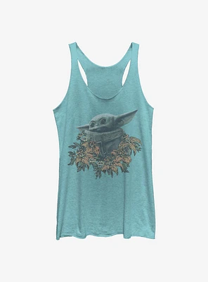 Star Wars The Mandalorian Child Flowers Womens Tank Top