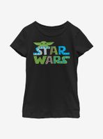 Star Wars The Mandalorian Child Word Design Youth Girls T-Shirt