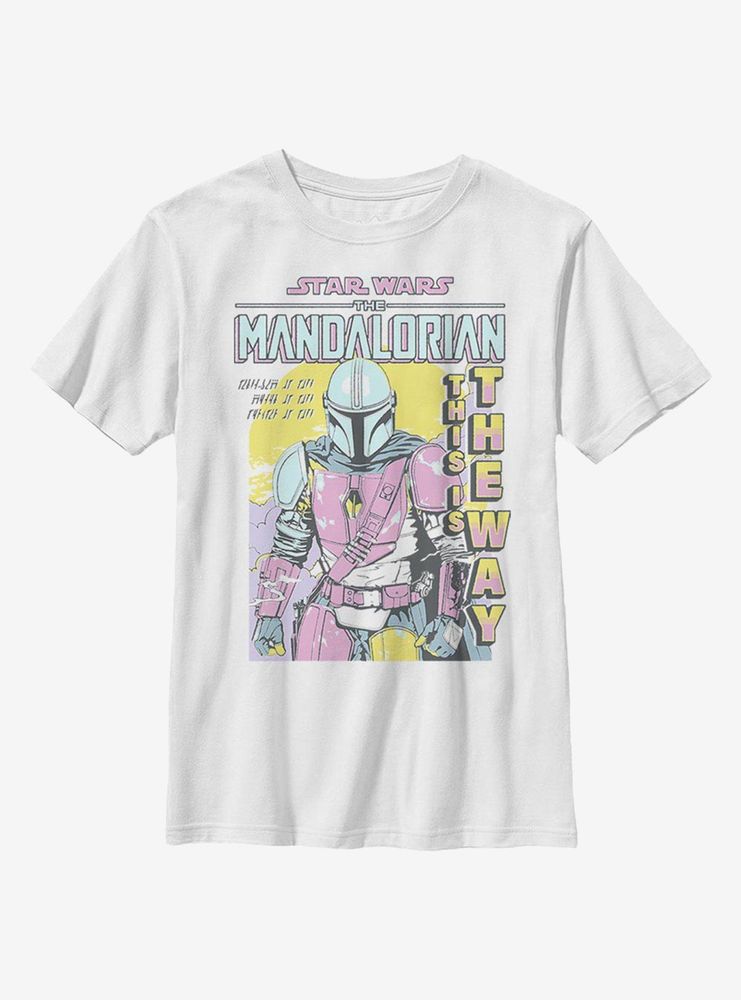 Star Wars The Mandalorian Pop Youth T-Shirt