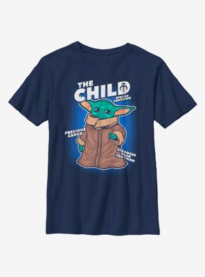 Star Wars The Mandalorian Child Comic Bold Youth T-Shirt