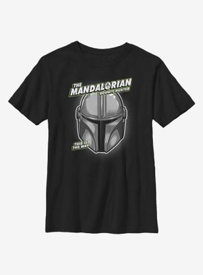 Star Wars The Mandalorian Comic Bold Youth T-Shirt