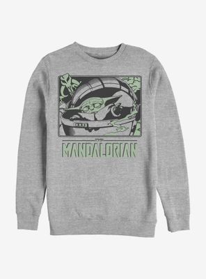 Star Wars The Mandalorian Child Force Hand Sweatshirt