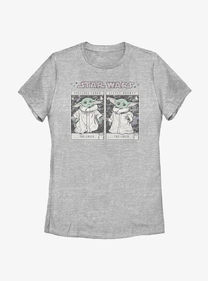 Star Wars The Mandalorian Tarot Cards Womens T-Shirt
