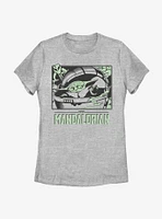Star Wars The Mandalorian Child Force Hand Womens T-Shirt