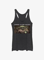 Star Wars The Mandalorian Cutest Galaxy Womens Tank Top