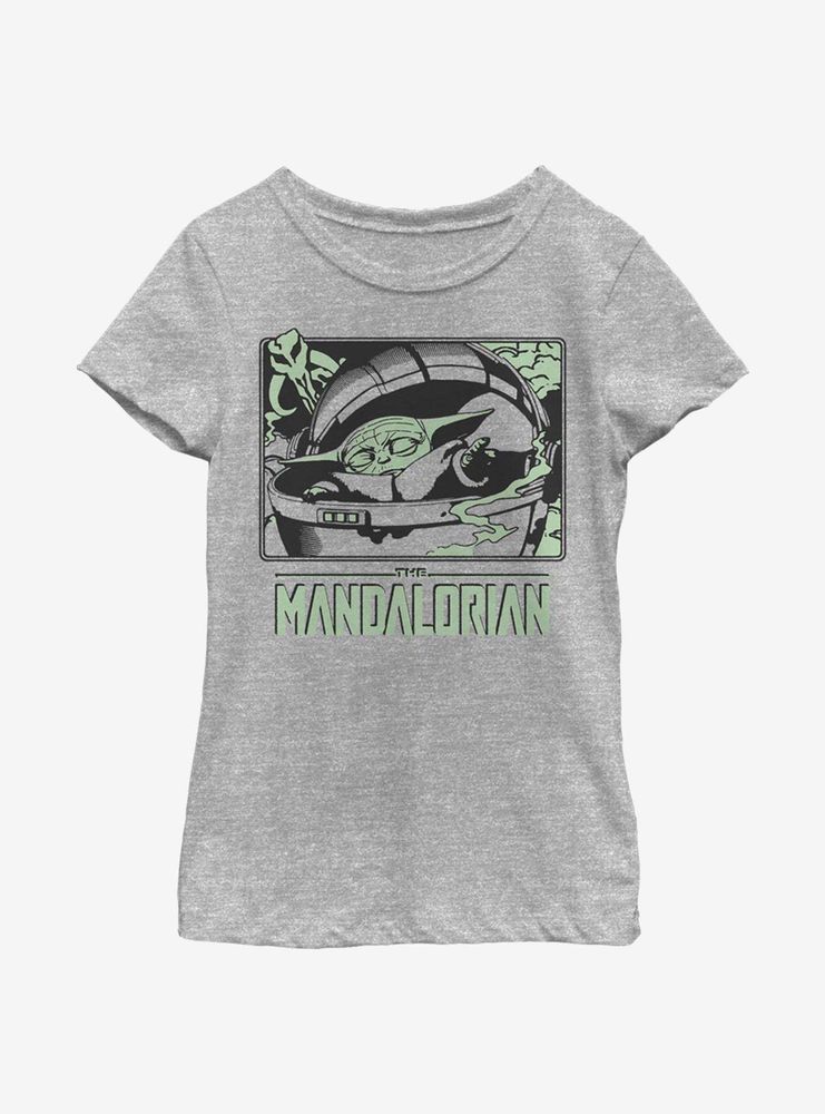 Star Wars The Mandalorian Child Force Hand Youth Girls T-Shirt