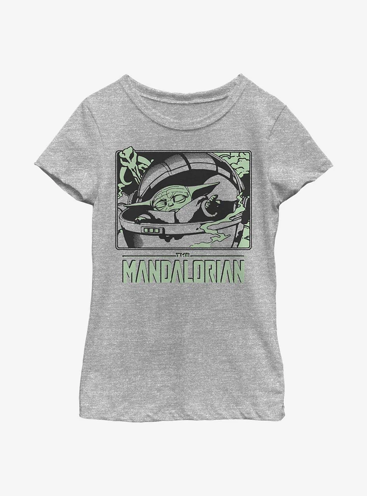 Star Wars The Mandalorian Child Force Hand Youth Girls T-Shirt