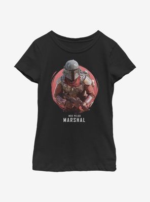 Star Wars The Mandalorian Epi Solar Mos Pelgo Marshal Youth Girls T-Shirt