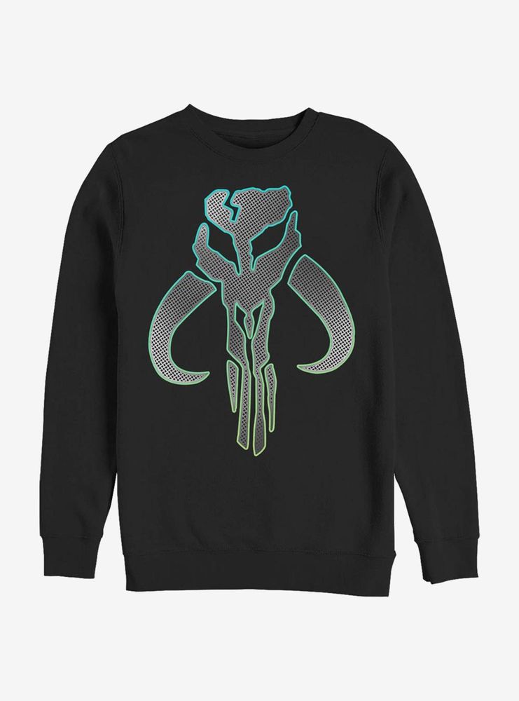 Star Wars The Mandalorian Silver Logo Sweatshirt