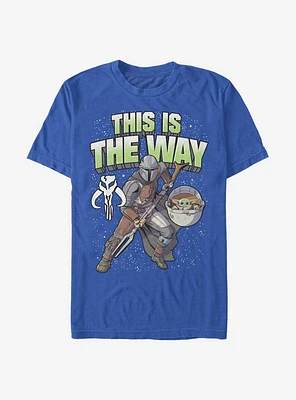 Star Wars The Mandalorian This Is Way Large Letters T-Shirt