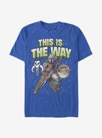 Star Wars The Mandalorian This Is Way Large Letters T-Shirt