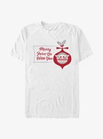 Star Wars The Mandalorian Child Merry Force Christmas T-Shirt