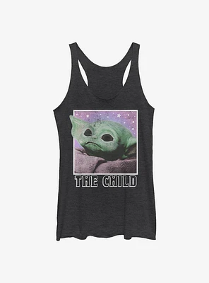Star Wars The Mandalorian Child Cosmic Womens Tank Top