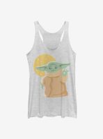 Star Wars The Mandalorian Child Minimalist Womens Tank Top