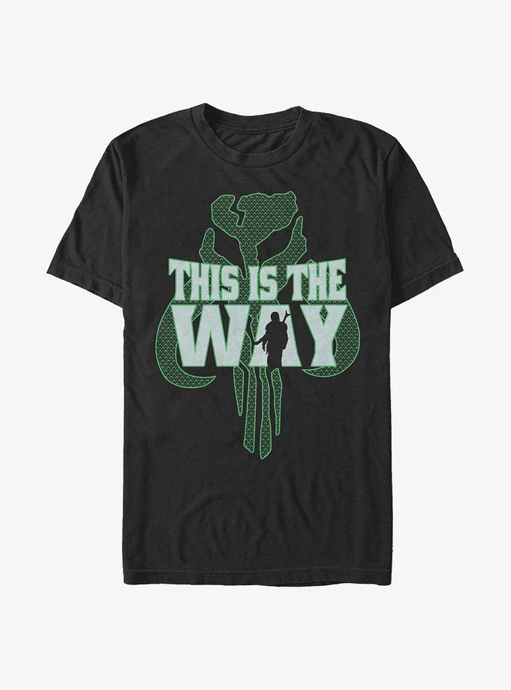Star Wars The Mandalorian Way Pattern T-Shirt