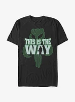 Star Wars The Mandalorian Way Pattern T-Shirt
