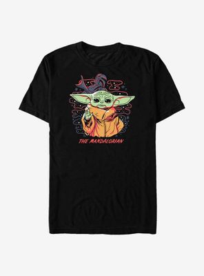 Star Wars The Mandalorian Child Space Bubbles T-Shirt