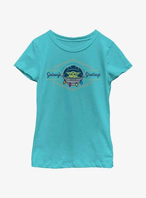Star Wars The Mandalorian Child Merry Galaxy Youth Girls T-Shirt