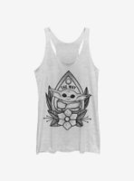 Star Wars The Mandalorian Child Large Planchette Womens Tank Top