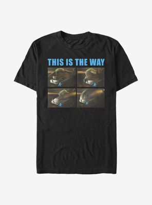 Star Wars The Mandalorian Child Closed Way T-Shirt