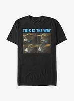 Star Wars The Mandalorian Child Closed Way T-Shirt