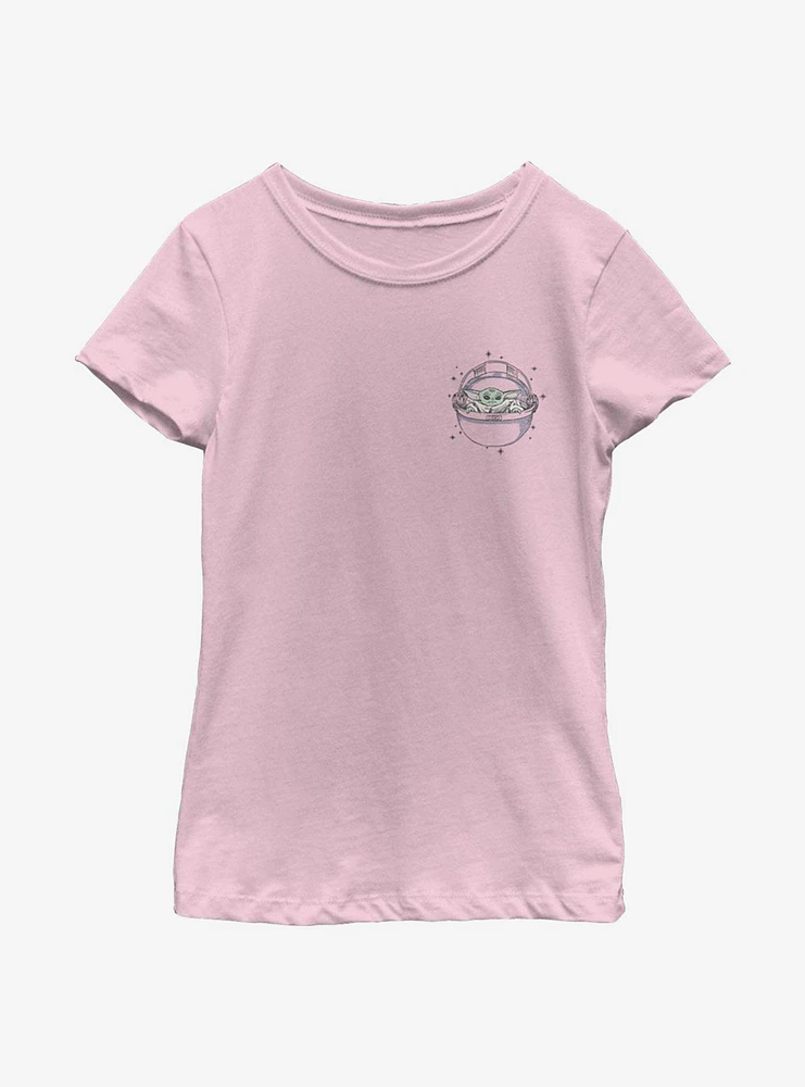 Star Wars The Mandalorian Child Tiny Stars Youth Girls T-Shirt