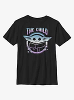 Star Wars The Mandalorian Child Stars Round Youth T-Shirt