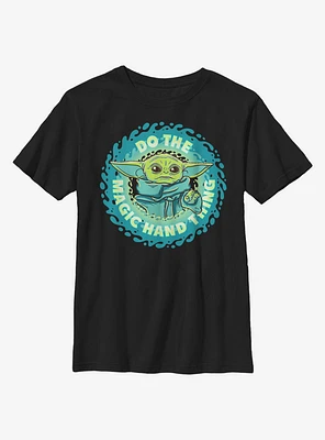 Star Wars The Mandalorian Child Do Hand Thing Youth T-Shirt
