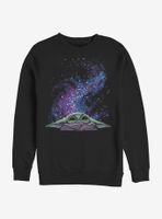 Star Wars The Mandalorian Child Galaxy Peak Sweatshirt