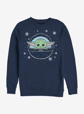 Star Wars The Mandalorian Snow Child Sweatshirt