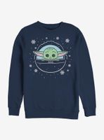Star Wars The Mandalorian Snow Child Sweatshirt