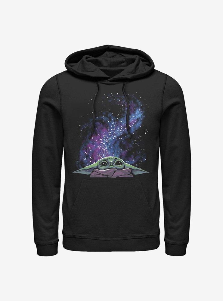 Star Wars The Mandalorian Child Galaxy Peak Hoodie