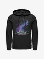 Star Wars The Mandalorian Child Galaxy Peak Hoodie