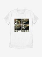 Star Wars The Mandalorian Child Not Today Womens T-Shirt