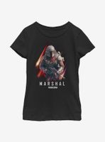 Star Wars The Mandalorian Marshal Action Youth Girls T-Shirt
