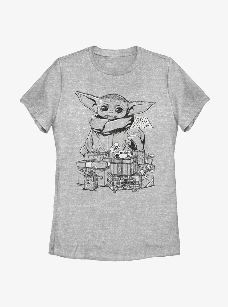 Star Wars The Mandalorian Child Galactic Gifts Womens T-Shirt