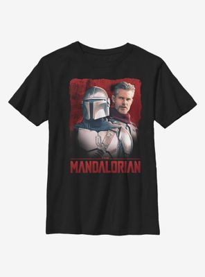 Star Wars The Mandalorian And Cobb Youth T-Shirt