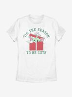 Star Wars The Mandalorian Child Tis Season Womens T-Shirt