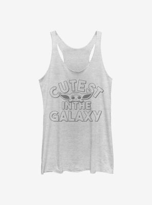 Star Wars The Mandalorian Child Cutest Womens Tank Top