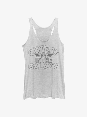 Star Wars The Mandalorian Child Cutest Womens Tank Top