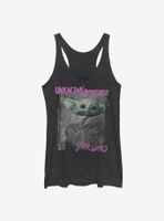 Star Wars The Mandalorian Child Unknown Species Womens Tank Top