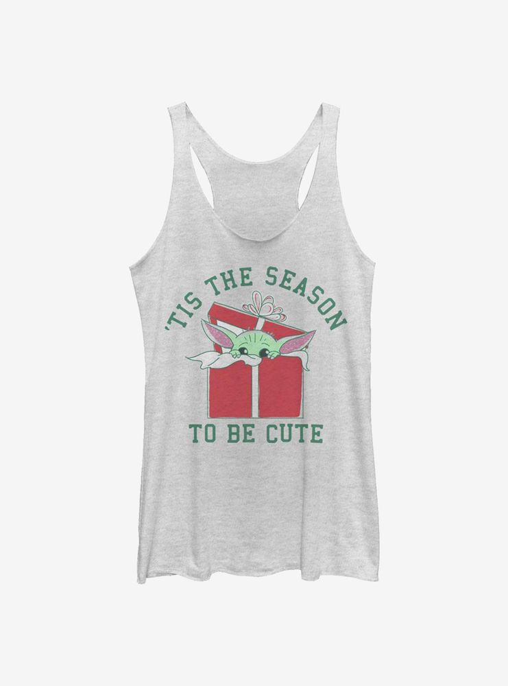 Star Wars The Mandalorian Child Tis Season Womens Tank Top