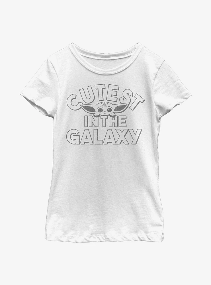 Star Wars The Mandalorian Child Cutest Youth Girls T-Shirt
