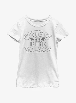 Star Wars The Mandalorian Child Cutest Youth Girls T-Shirt