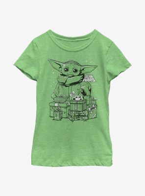 Star Wars The Mandalorian Child Galactic Gifts Youth Girls T-Shirt